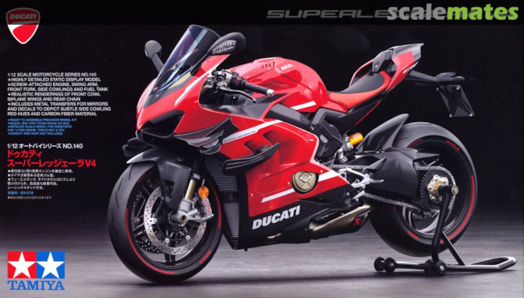 Boxart Ducati Superleggera V4 14140 Tamiya