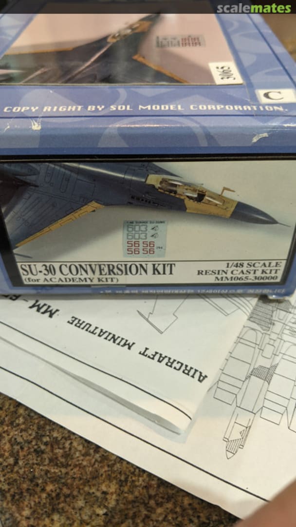 Boxart SU-30 Conversion Kit MM065-30000 SOL