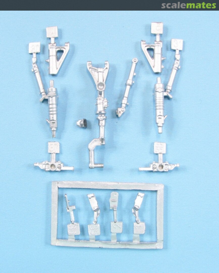 Boxart A-10C Thunderbolt II Landing gear 48461 Scale Aircraft Conversions