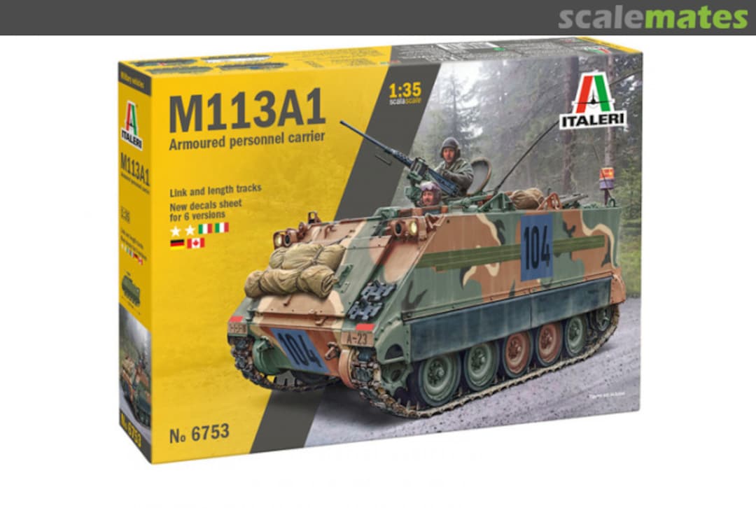 Boxart M113A1 6753 Italeri