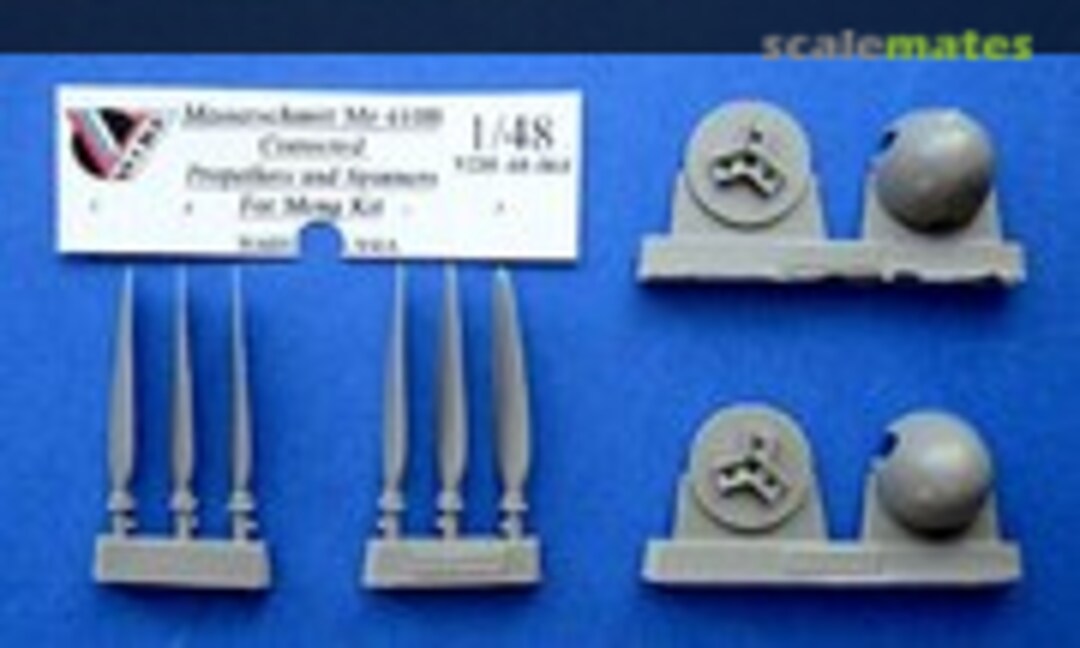 1:48 Messerschmitt Me410B corrected propellers and spinners (Vector VDS48-068)