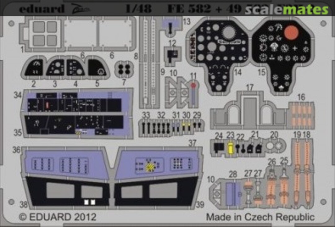 Boxart F3H-2 Demon 49582 Eduard