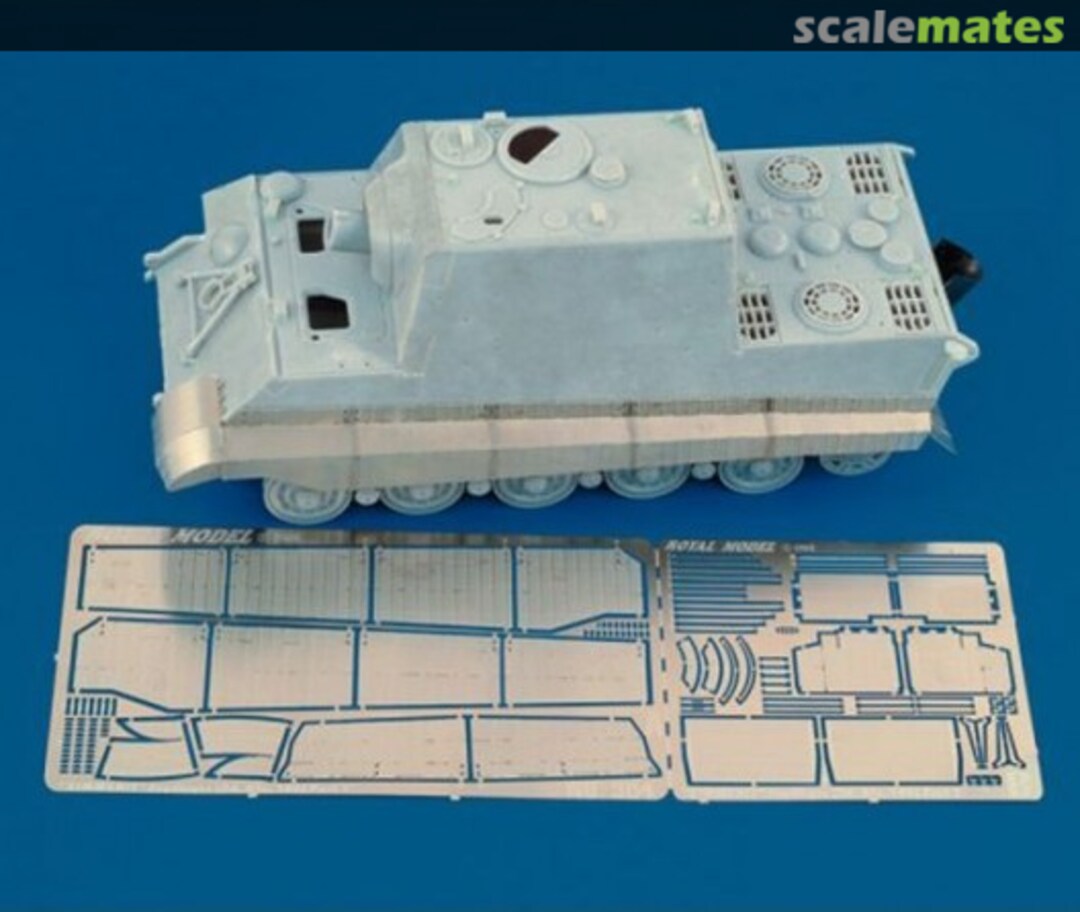 Boxart Fenders with Zimmerit Jagdtiger ~Dragon~ 304 Royal Model