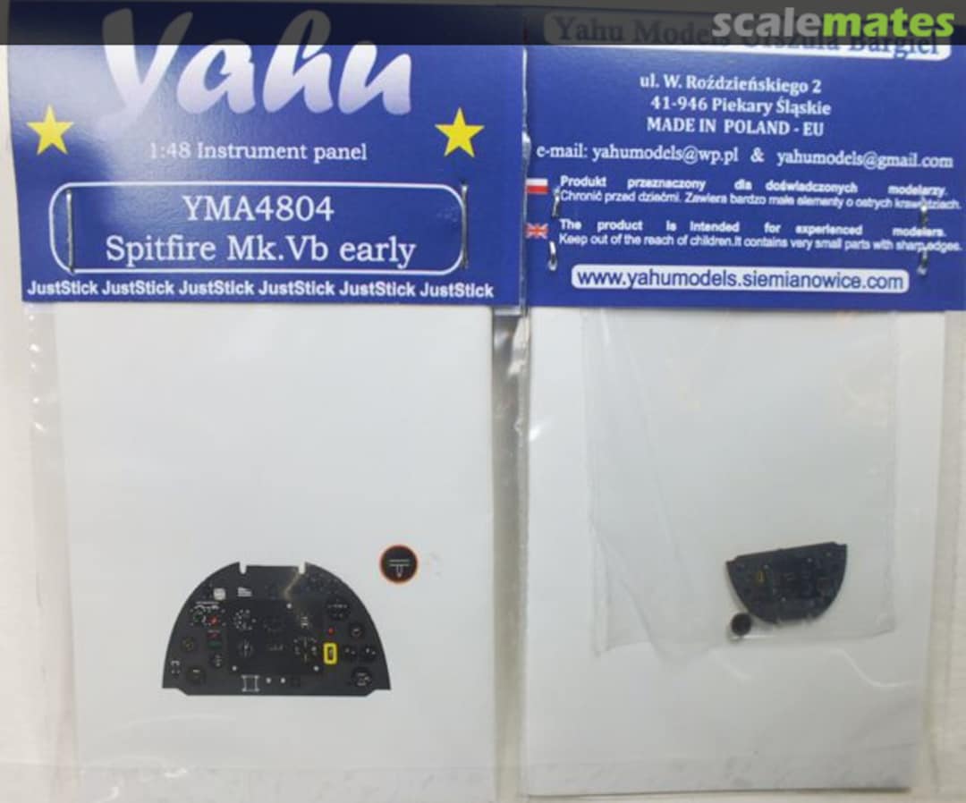 Boxart Spitfire Vb early YMA4804 Yahu Models