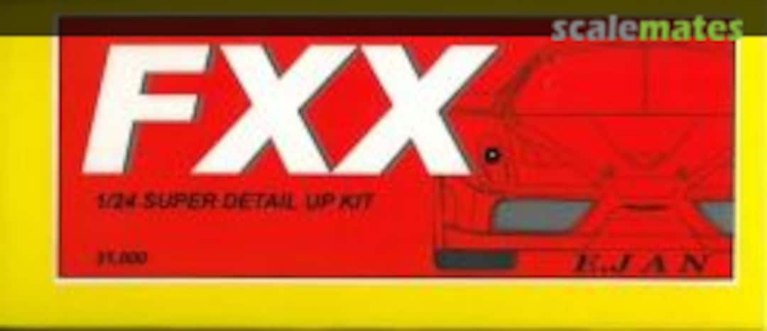 Boxart Conversion Set for Ferrari FXX EJP-804 E.Jan