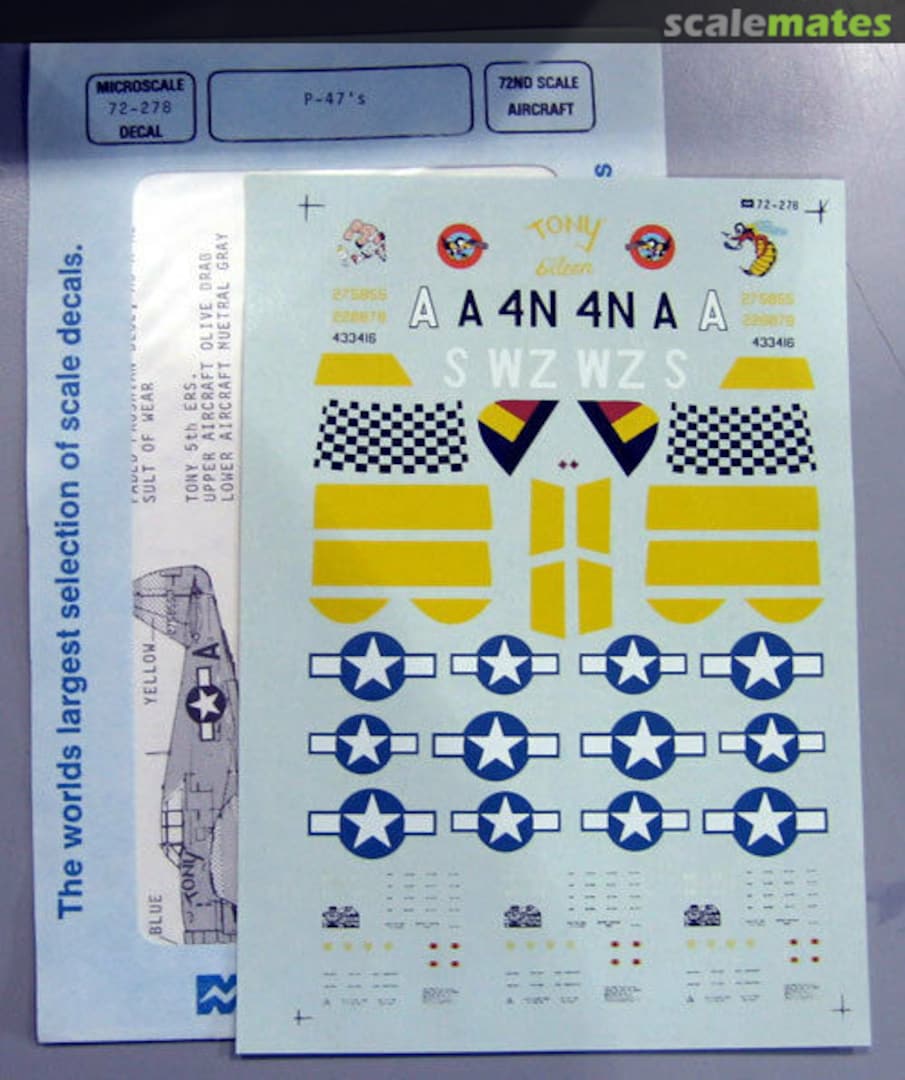 Contents P-47's 72-278 Microscale