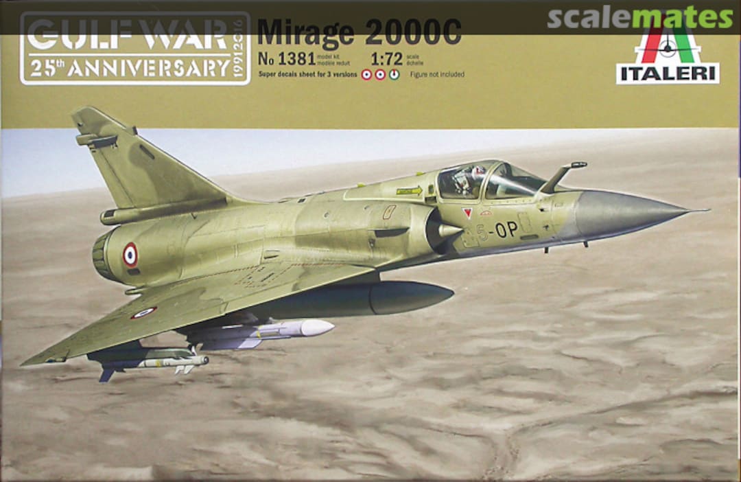 Boxart Mirage 2000C 1381 Italeri