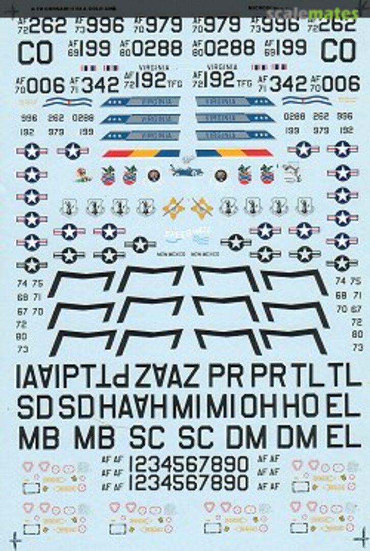 Boxart A-7D Corsair II 72-491 SuperScale International