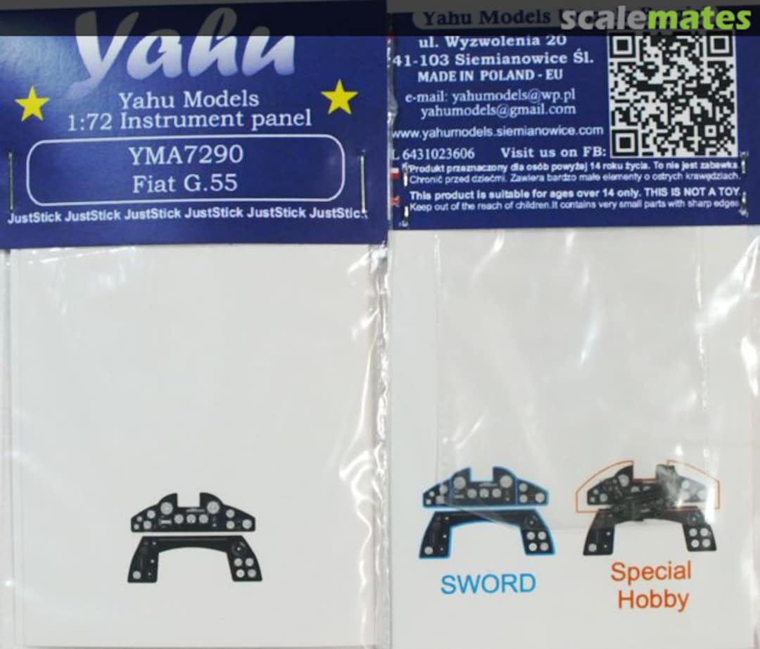 Boxart Fiat G.55 YMA7290 Yahu Models