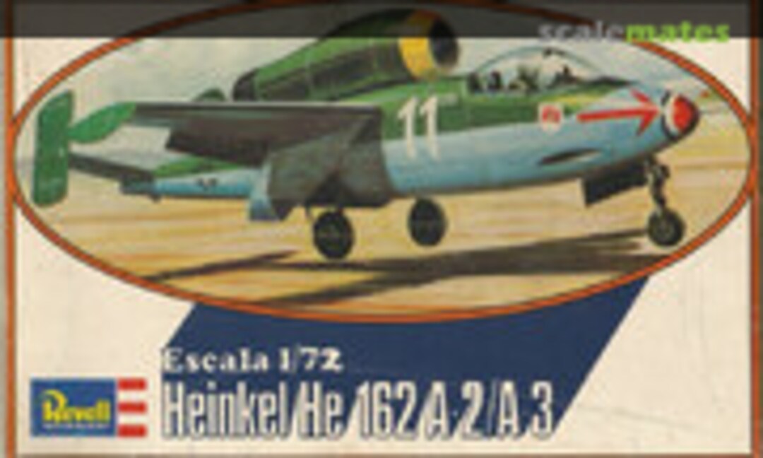 1:72 Heinkel He 162 A-2/A-3 (Revell/Kikoler H-27)