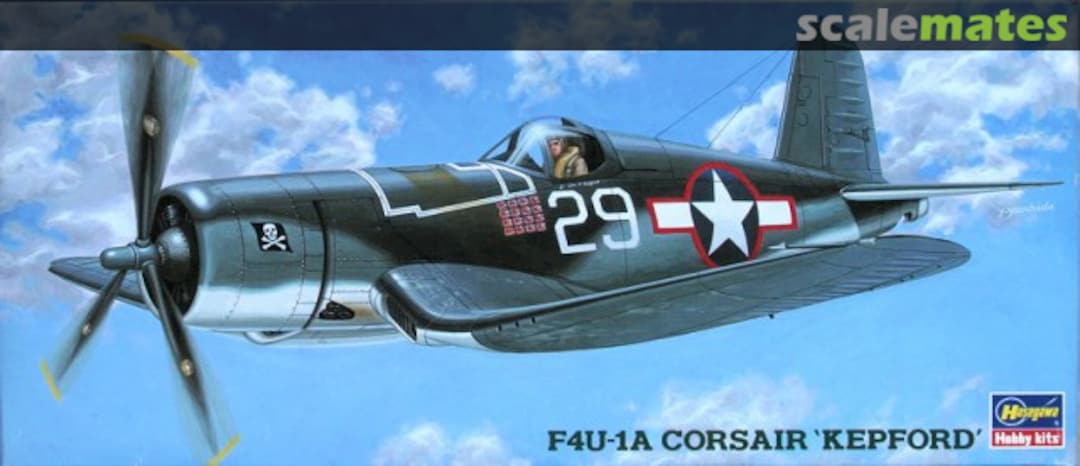 Boxart F4U-1A Corsair 'Kepford' 51390 Hasegawa