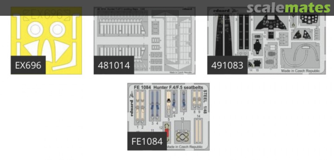 Contents Hunter F.5 BIG49253 Eduard