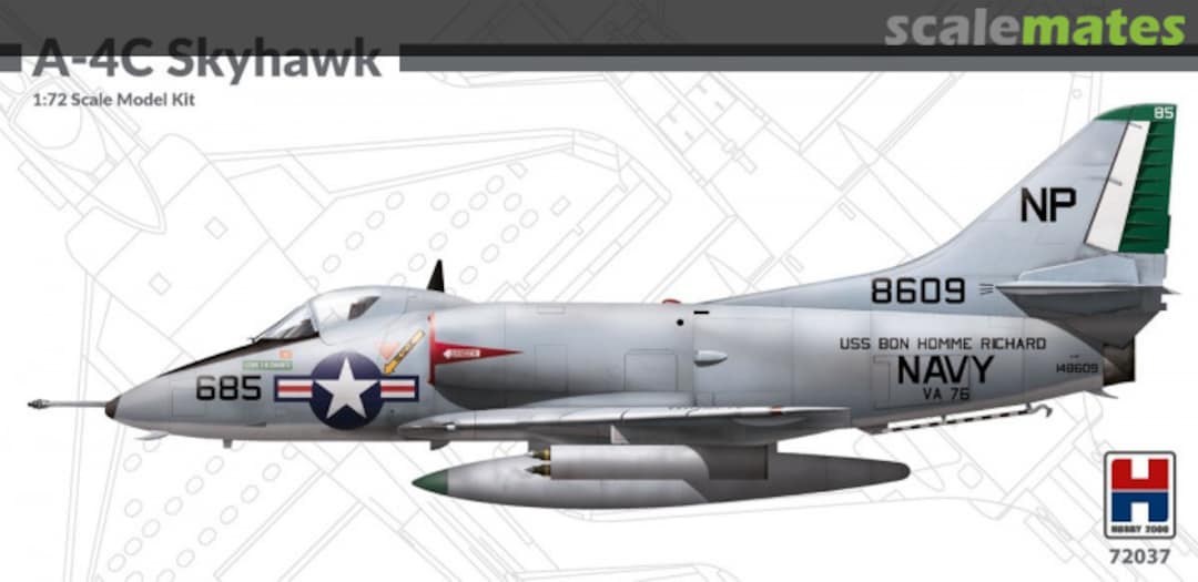 Boxart A-4C Skyhawk 72037 Hobby 2000