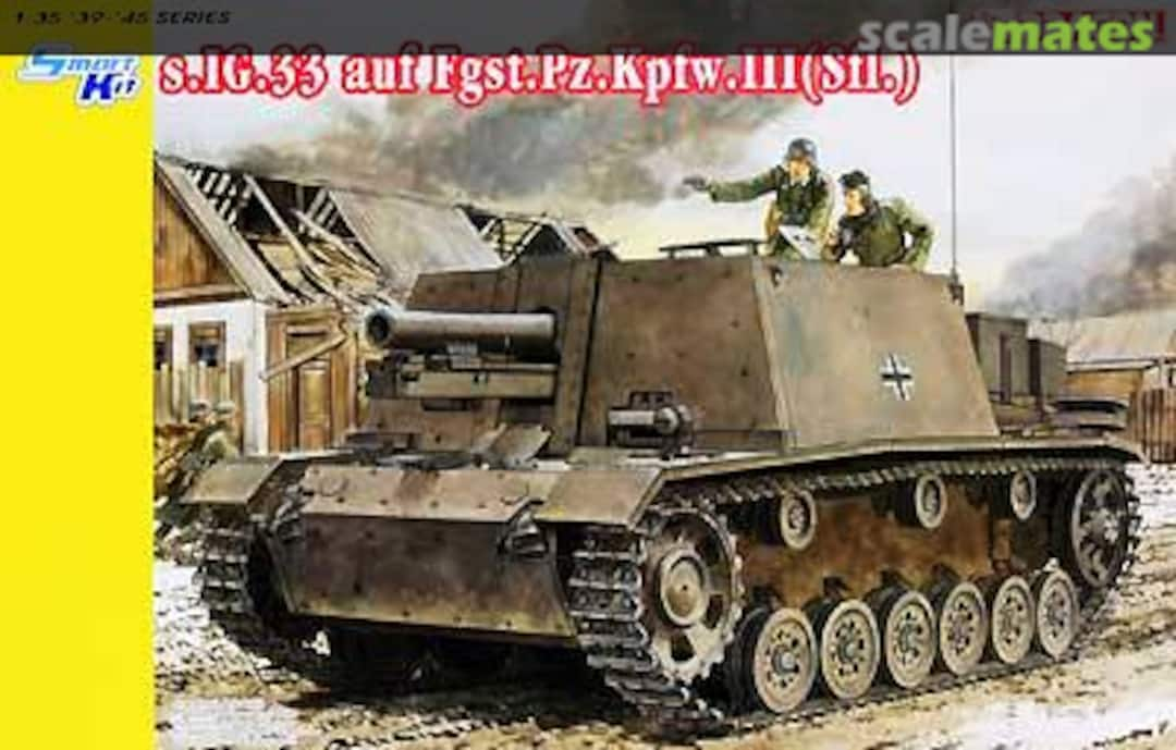 Boxart s.IG.33 auf Fgst.Pz.Kpfw.III (Sfl.) 6713 Dragon