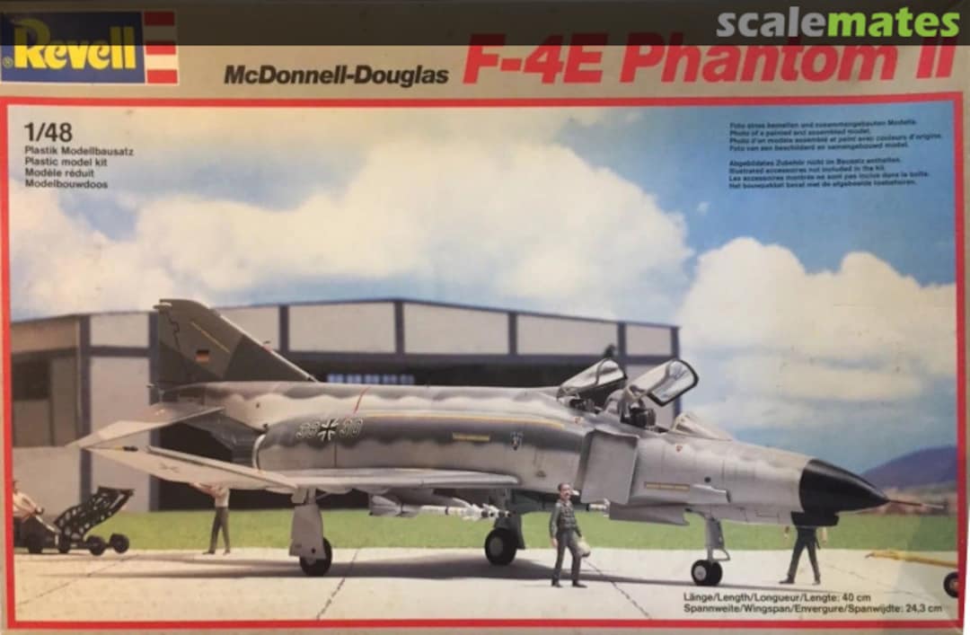 Boxart McDonnell Douglas F-4F Phantom II 4539 Revell