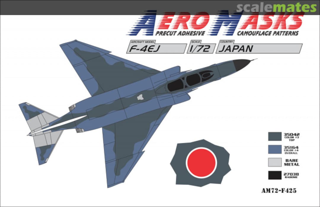 Boxart F-4EJ Japan AM72-F425 AeroMasks