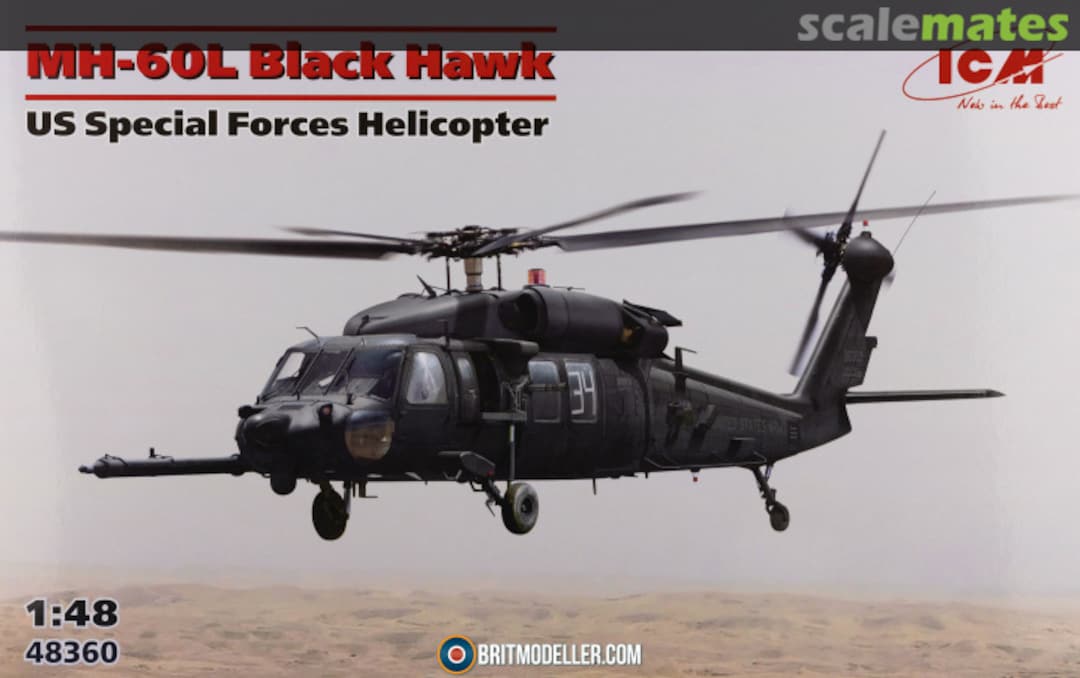 Boxart MH-60L Black Hawk 48360 ICM