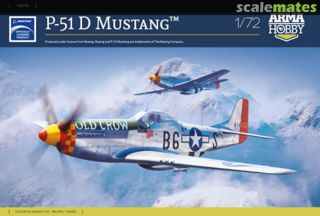 Boxart P-51D Mustang™ 70070 Arma Hobby