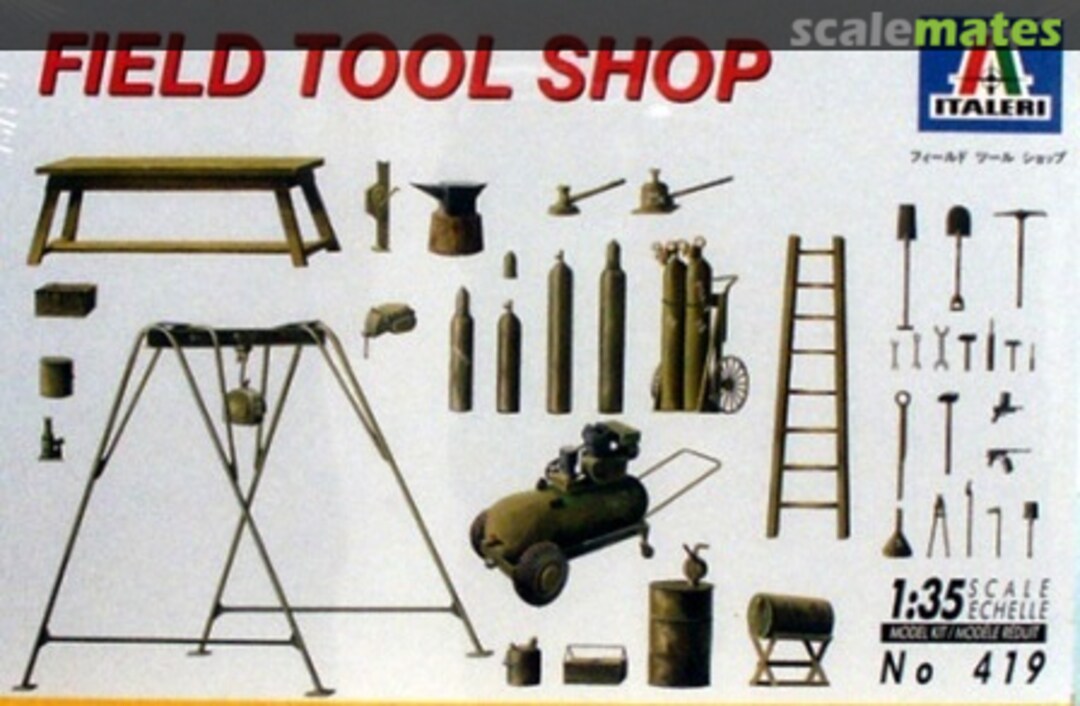 Boxart Field Tool Shop 419 Italeri