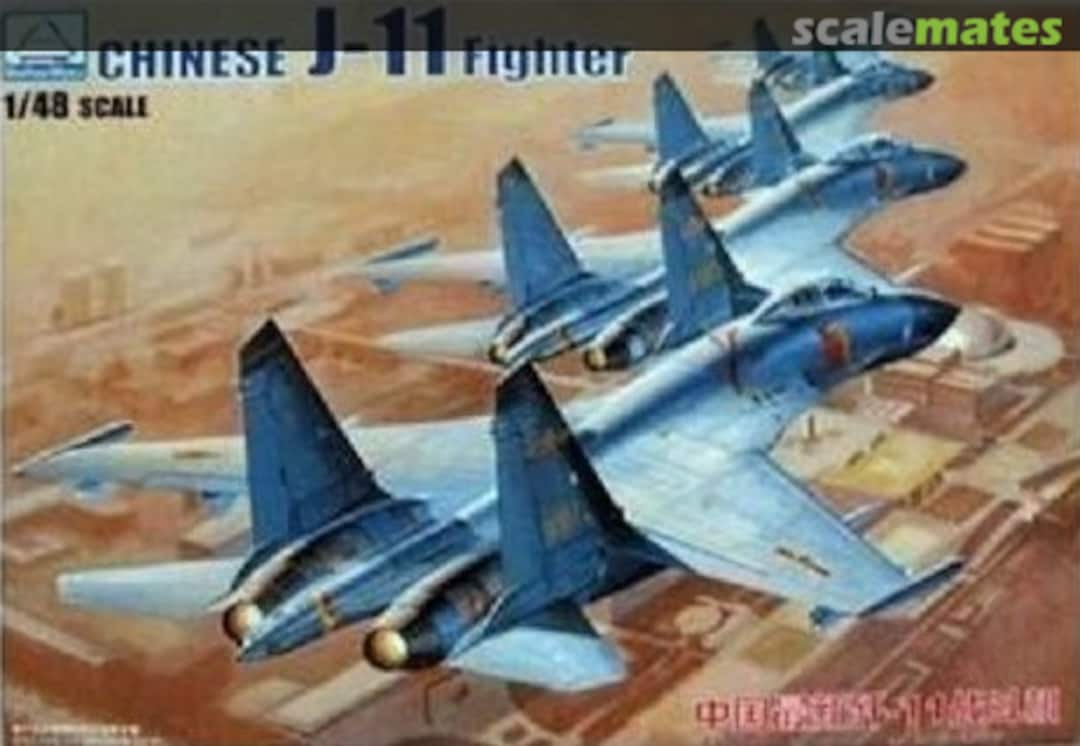 Boxart Chinese J-11 Fighter 80398 Mini Hobby Models