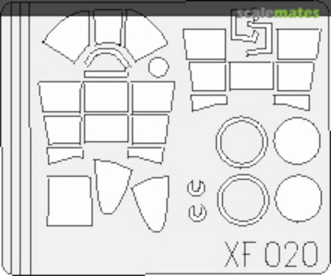 Boxart F4U Corsair Birdcage XF 020 Eduard