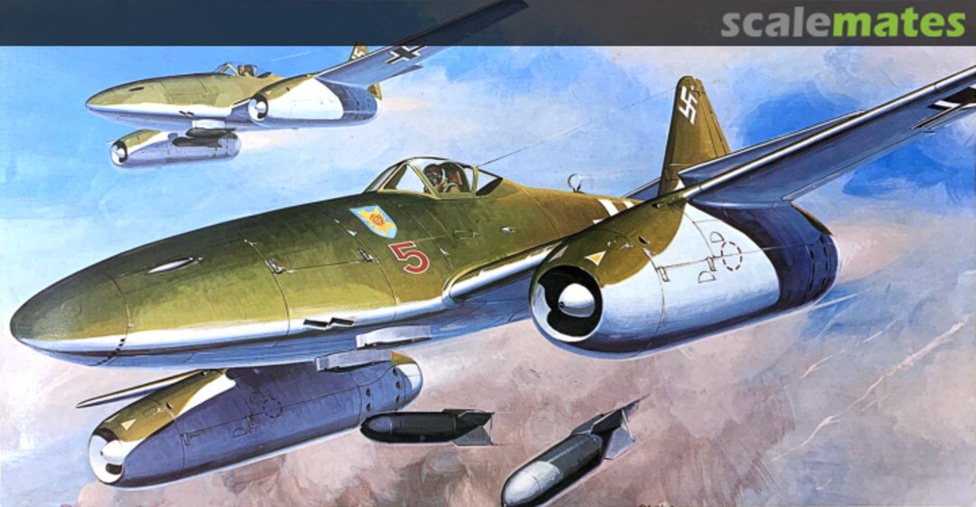 Boxart Messerschmitt Me262A S14 Hasegawa