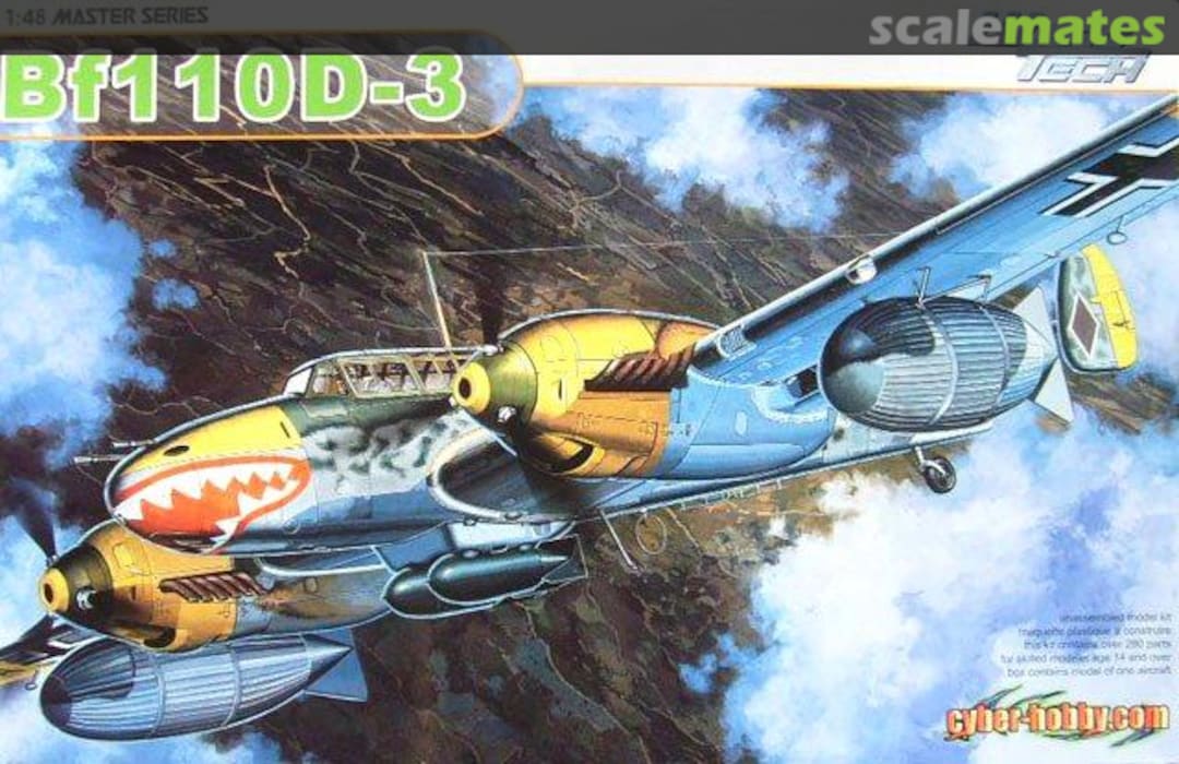 Boxart Bf 110D-3 5555 Cyber Hobby