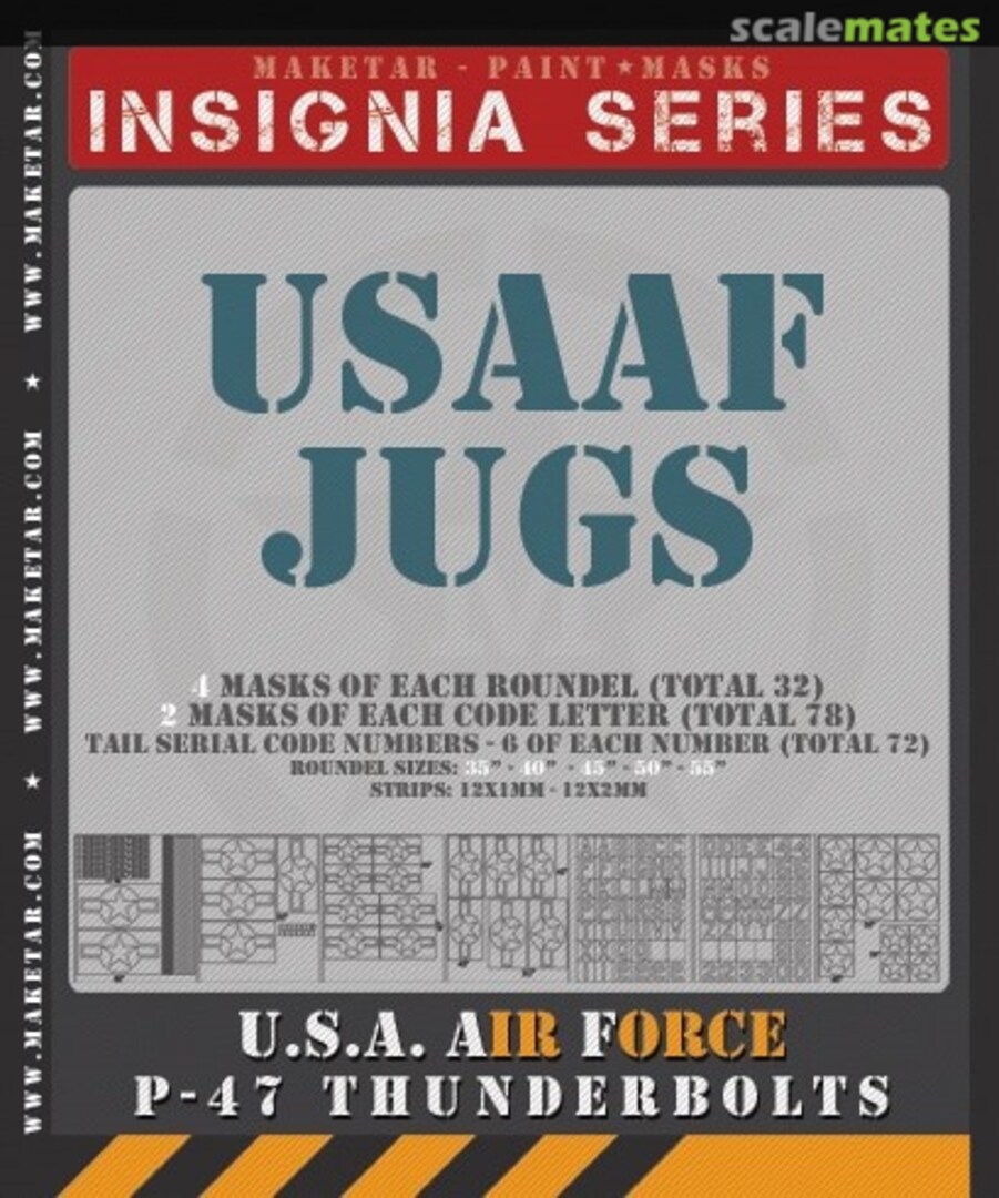 Boxart USAAF Jugs MM48042 Maketar