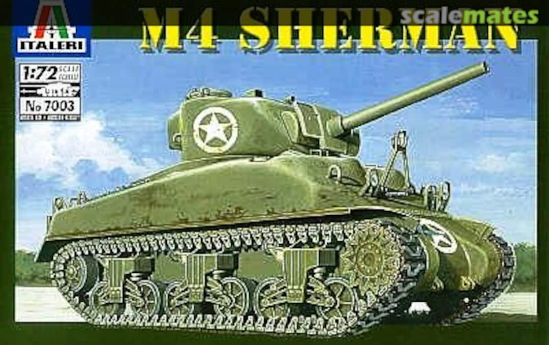 Boxart M4 Sherman 7003 Italeri