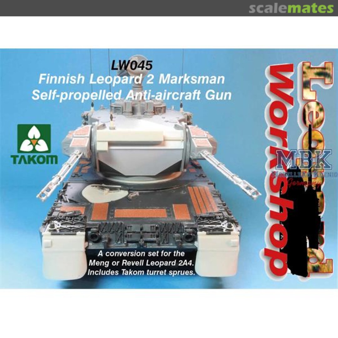 Boxart Finnish Leopard 2 Marksman Conversion Set LW045 Leopard Workshop