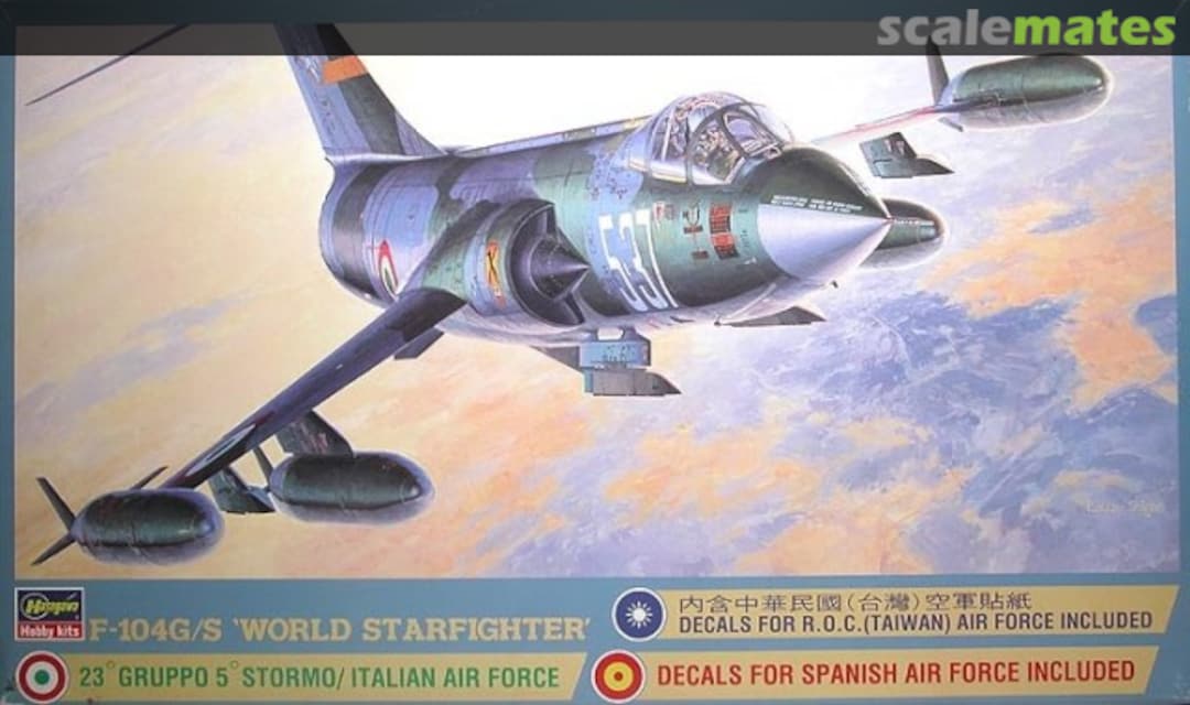 Boxart F-104G/S World Starfighter 3200 Hasegawa