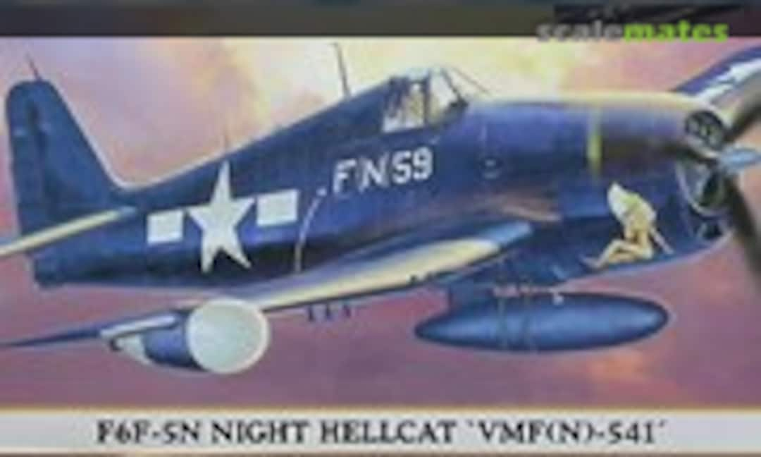 1:72 F6F-5N Night Hellcat 'VMF(N)-541' (Hasegawa 00665)