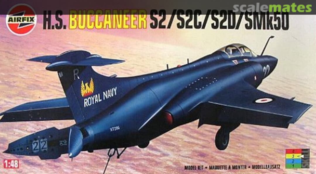 Boxart H.S. Buccaneer S2/S2C/S2D/SMk50 08101 Airfix