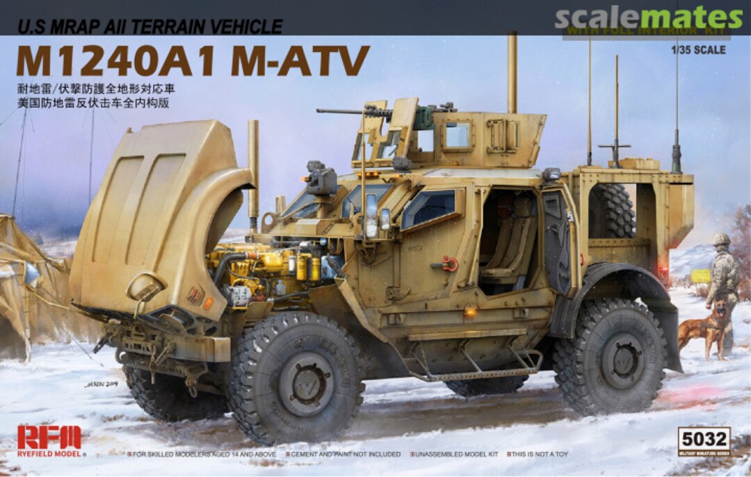 Boxart M1240A1 M-ATV 5032 Rye Field Model