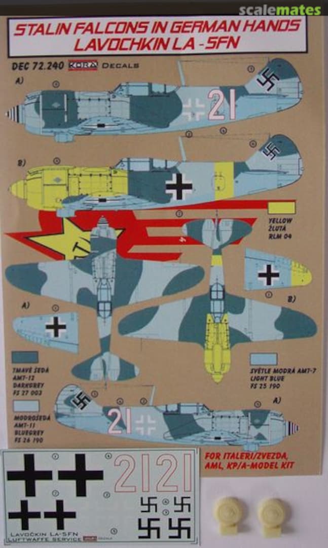 Boxart Lavochkin La-5FN DEC72240 Kora Models