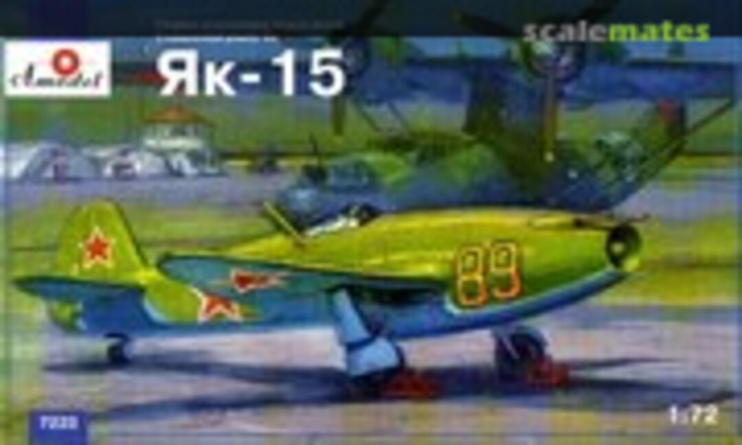 1:72 Yakovlev Yak-15 (Amodel 7223)