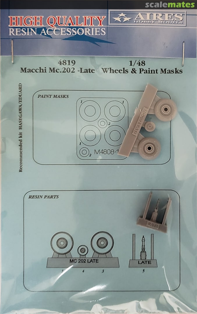 Boxart Macchi Mc.202 - Late 4819 Aires