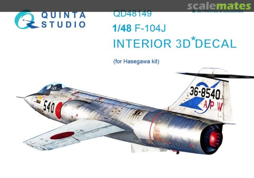 Boxart F-104J Starfighter QD48149 Quinta Studio