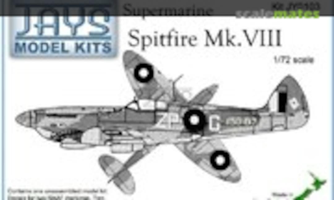 1:72 Supermarine Spitfire Mk.VIII (JAYS Model Kits JY0103)