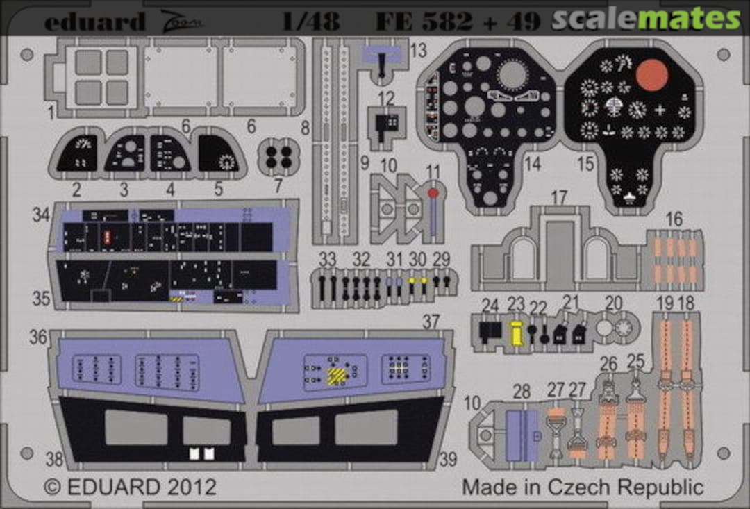 Boxart F3H-2 S. A. - HobbyBoss - FE582 Eduard