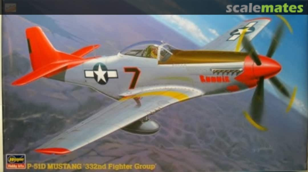 Boxart P-51D Mustang `332nd Fighter Group´ 09247 Hasegawa