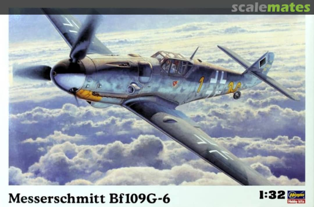 Boxart Messerschmitt Bf109G-6 08067 Hasegawa