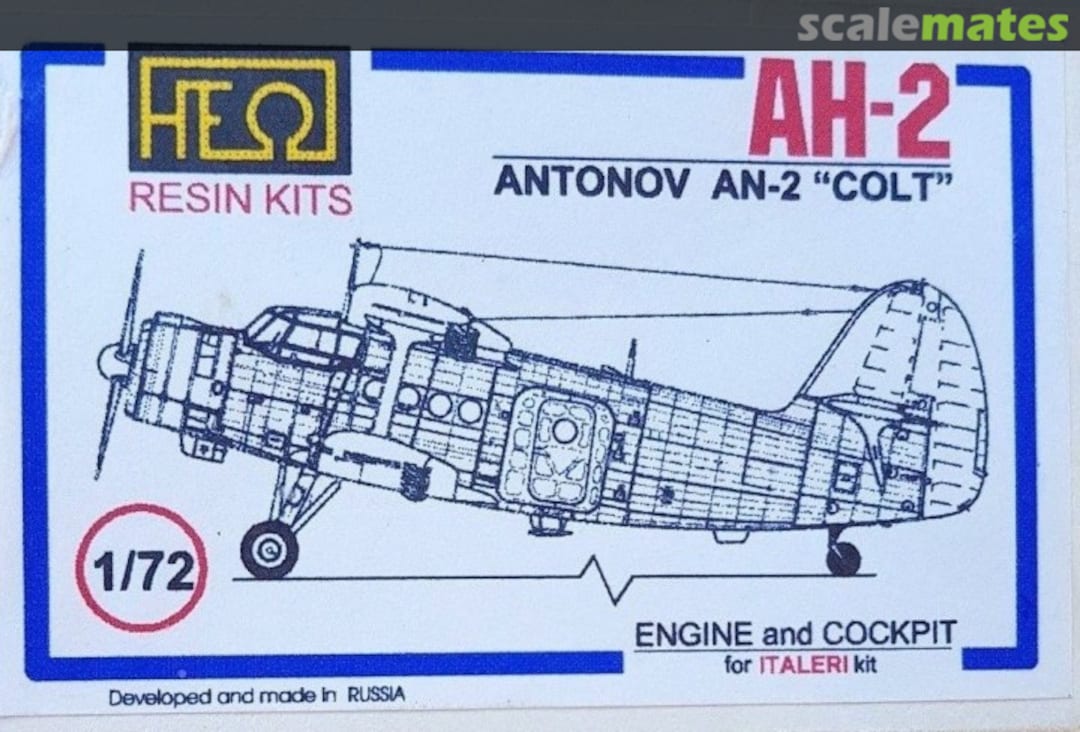 Boxart Antonov An-2 "Colt" Engine and Cockpit  NeOmega