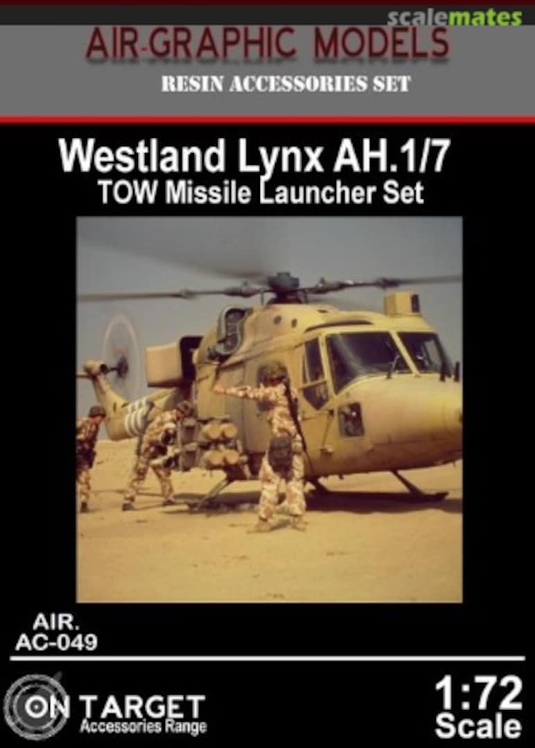 Boxart Westland Lynx AH.1/7 TOW Misile Launcher Set AIR.AC-049 Air-Graphic Models