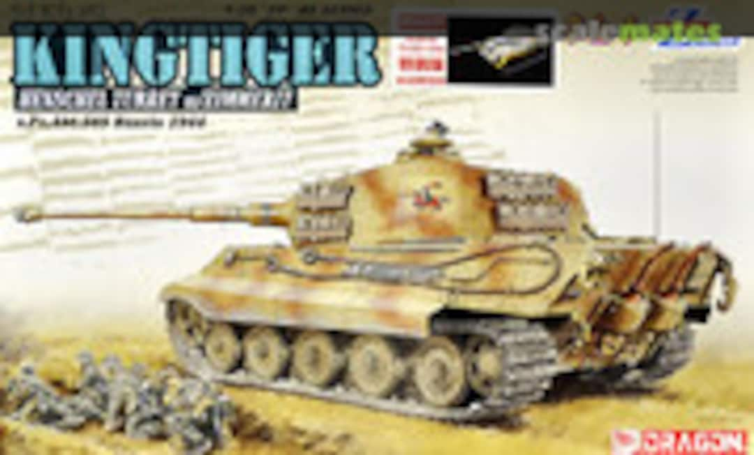 1:35 Sd.Kfz.182 Kingtiger Henschel Turret w/Zimmerit (Dragon DR6840SP)