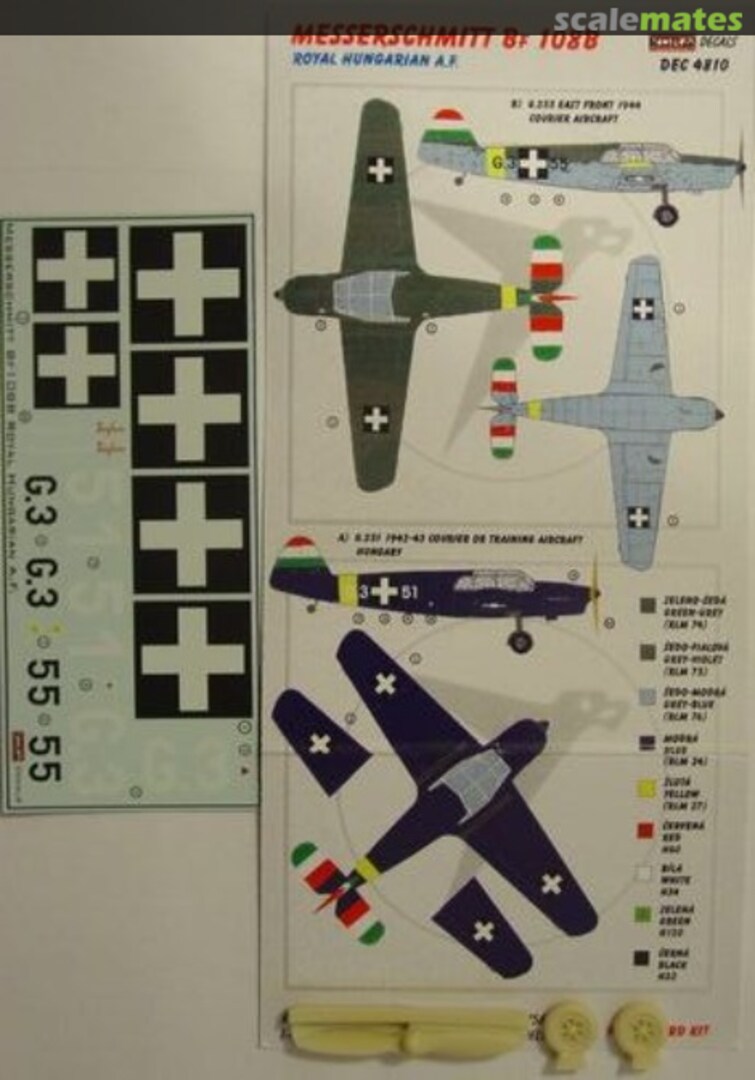 Boxart Messerschmitt Bf 108 B DEC4810 Kora Models