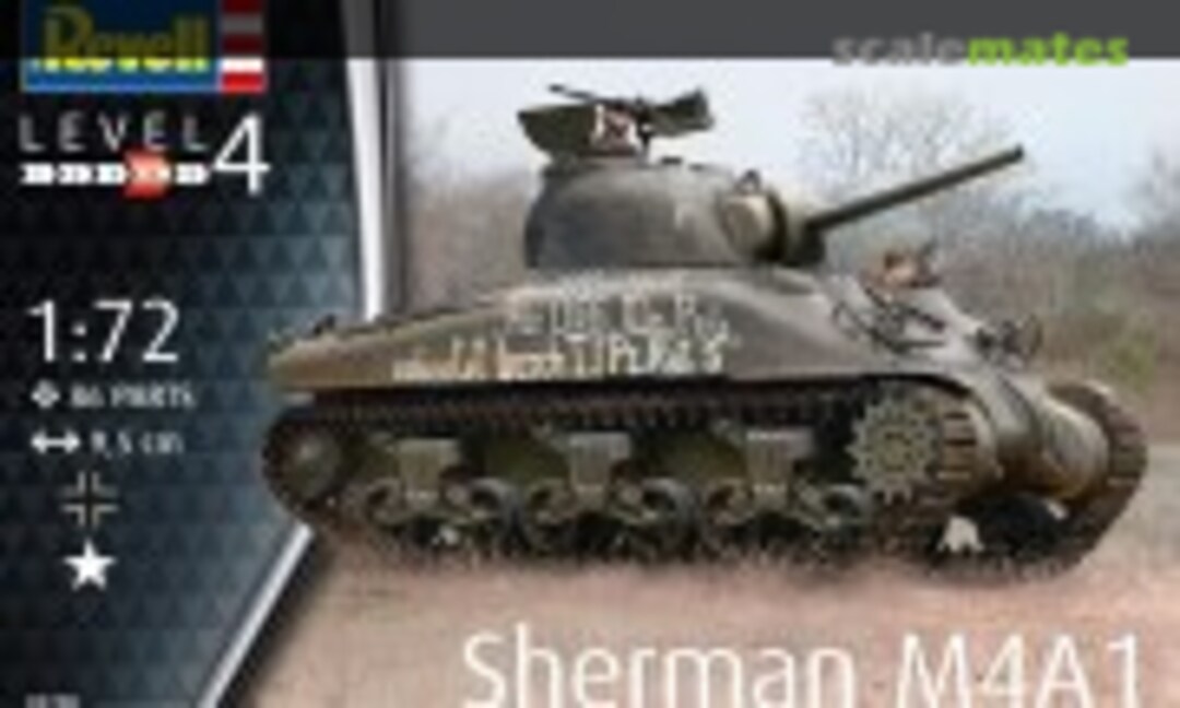 1:72 Sherman M4A1 (Revell 03290)