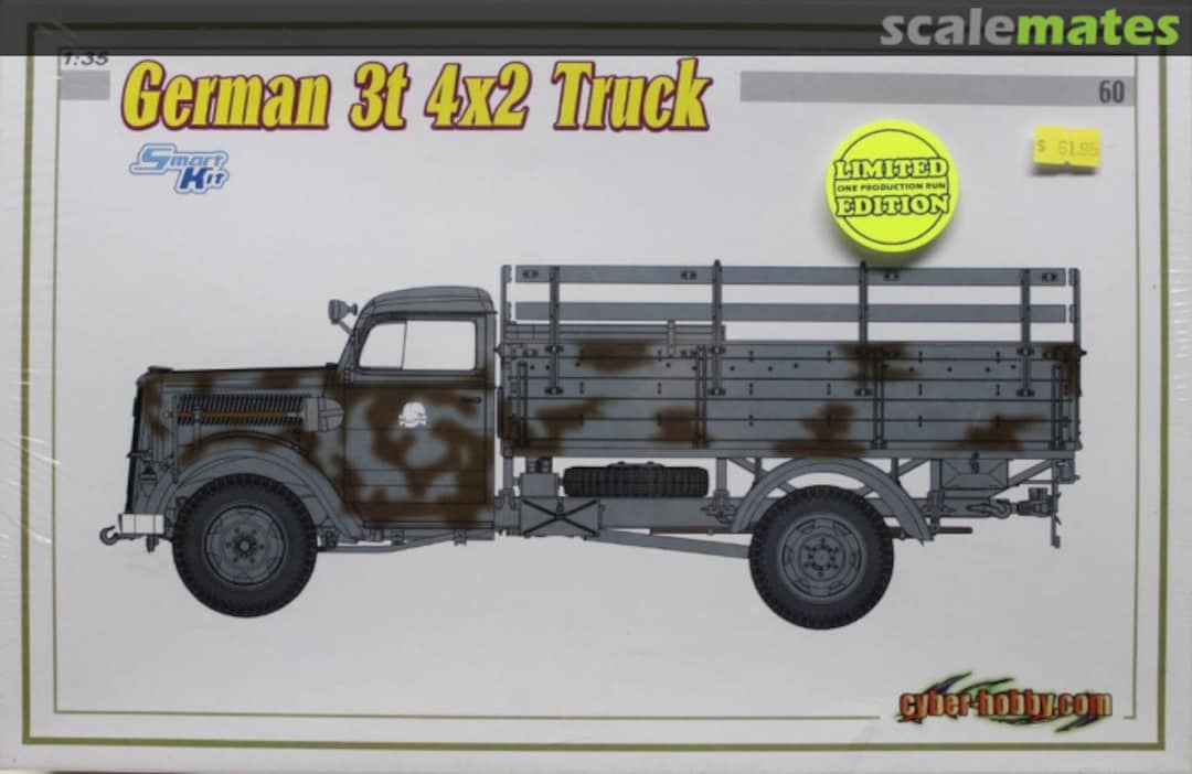 Boxart 3t 4x2 Truck 6670 Cyber Hobby