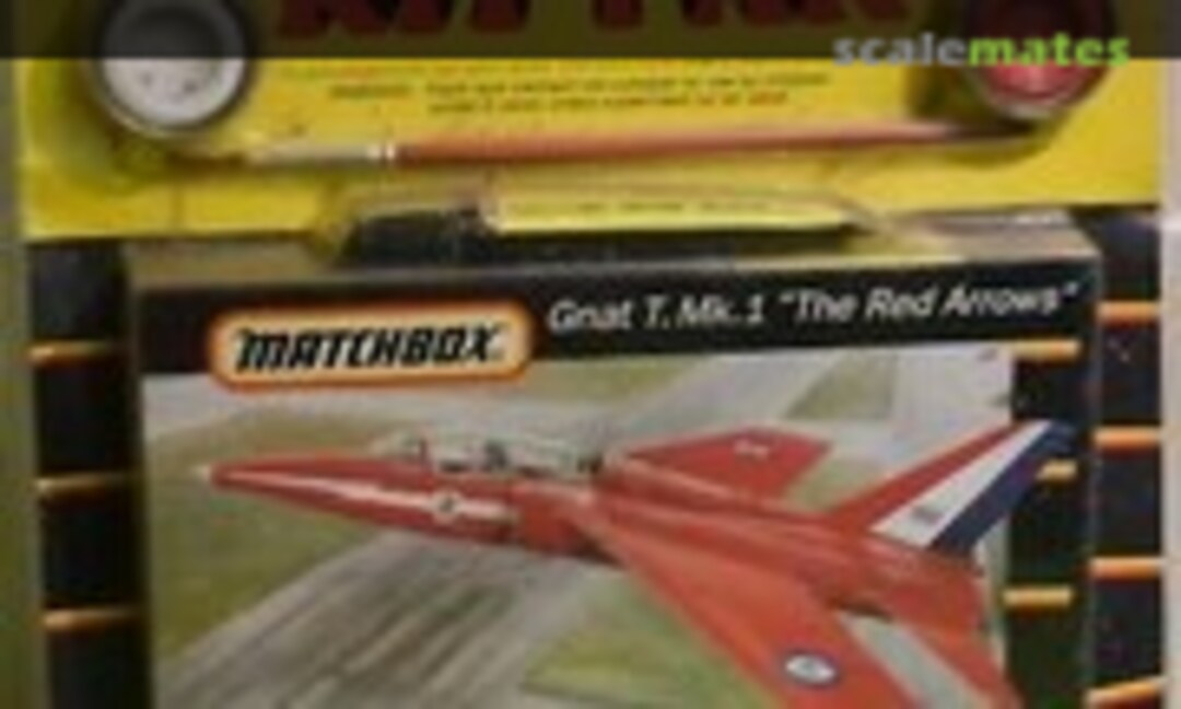 1:72 Gnat T.Mk.1 &quot;The Red Arrows&quot; (Matchbox 40015)