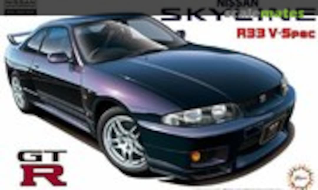 1:24 Nissan Skyline R33 V-Spec (Fujimi 04627)